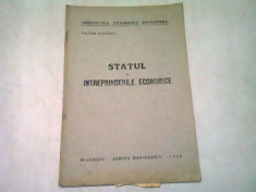 STATUL SI INTREPRINDERILE ECONOMICE - VICTOR SLAVESCU foto