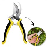 Foarfeca manuala pentru gradinarit, maner rezistent ergonomic, de taiat crengi groase 19 cm, JollyMag, KU02