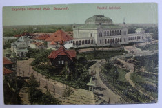 EXPOZITIA NATIONALA 1906 , BUCURESTI , PALATUL ARTELOR - CARTE POSTALA ILUSTRATA , POLICROMA, NECIRCULATA , INCEPUT DE SECOL XX foto