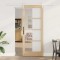 vidaXL Ușă glisantă ORKDAL Maro 86 x 211 cm Lemn masiv de pin 3331921