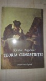 Teoria cunostintei- Nicolae Bagdasar