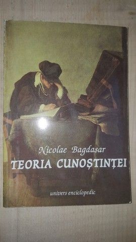 Teoria cunostintei- Nicolae Bagdasar