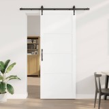 Cumpara ieftin Usa glisanta ORKDAL 93 x 232 cm Lemn prelucrat Alb si negru