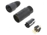Conector XLR Mufă Tată pe Cablu 7 PIN, Neutrik