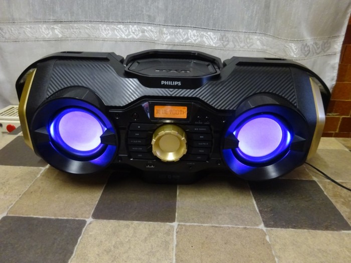 Sistem audio portabil Philips PX840T/12 Boombox Micro Hi-Fi system /bluetooth/usb/fm