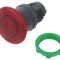 Comutator apăsare roșu 22mm IP20