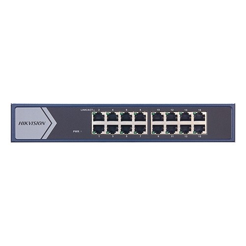 Switch 16 porturi Gigabit - HIKVISION DS-3E0516-E SafetyGuard Surveillance