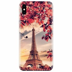Husa silicon pentru Apple Iphone XS, Eifel Tower