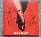 Vinil original Ana Popovic, cu dedicatie si autograf original Brezoi 2023, nou