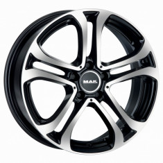 Jante MERCEDES C-KLASSE S.W. 8J x 17 Inch 5X112 et35 - Mak Stuttgart Black Mirror - pret / buc foto