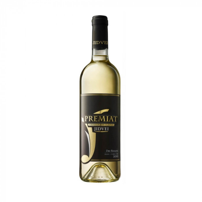 Vin Alb Sec Premiat Jidvei Dry Riesling, 0.75 L, 12% Alcool, Vin Jidvei, Vin Alb Jidvei, Vin Sec Jidvei, Vin Premiat Jidvei, Vin Dry Riesling Jidvei,