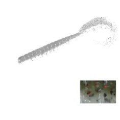 RAZOR GRUB COLMIC 4.5&amp;quot; 11.4cm GREEN SHAD RED FLK foto