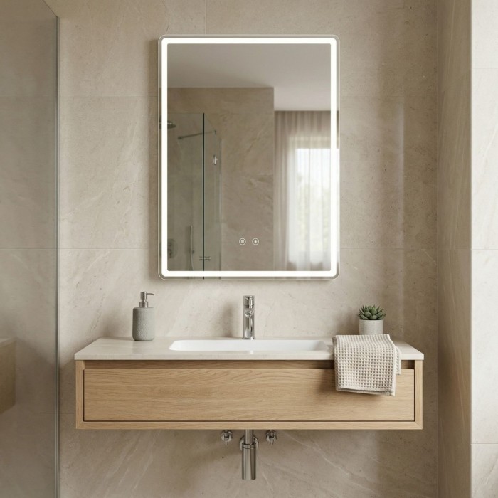 Oglindă LED MARLO 80X60