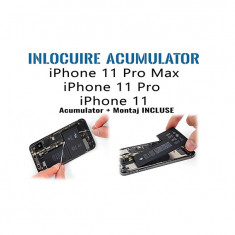 Inlocuire Acumulator iPhone 11 Pro Max iPhone 11 Pro iPhone 11