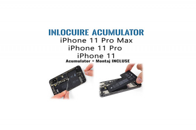 Inlocuire Acumulator iPhone 11 Pro Max iPhone 11 Pro iPhone 11 foto