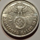 Germania Nazista 2 reichsmark 1938 B argint, Europa