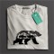 Tricou casual din bumbac 100% de barbati marimea M Lupta-te cu ursul