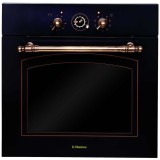 Cuptor electric incorporabil Hansa BOES68269, 8 Functii, 62l, Grill, Clasa A, Negru