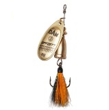 Linguri&Aring;&pound;a rotativa DAM Effzett Executor Musca NR.3/6g Gold