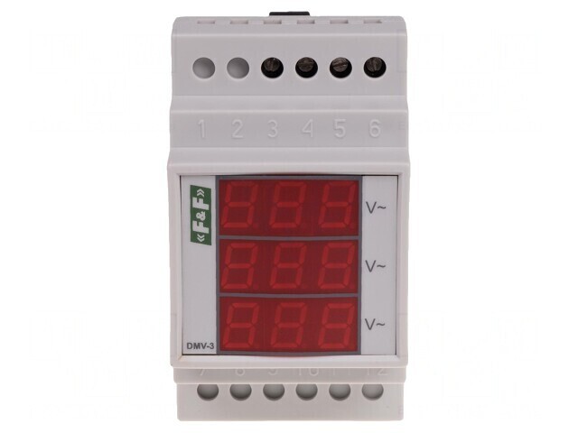 Voltmetru Digital LED 100-265V&plusmn;1% DMV-3RMS