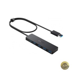 Hub USB Anker 4 x USB-A 3.0 Negru A7516016
