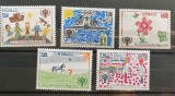 PC159 - Monaco 1979 Pictura copii, serie MNH, 5v