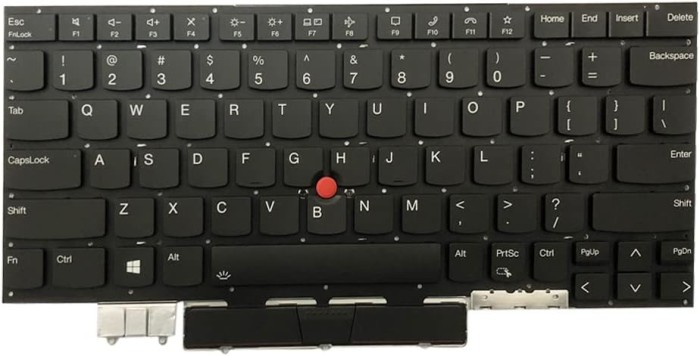 Tastatura Laptop, Lenovo, Thinkpad X1 Carbon 9th Gen Type 20XW, 20XX, 5M11C53273, 5M11C53345, SN20Z77386, iluminata, layout US