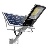 Cumpara ieftin Lampa solara stradala LED Superfire FF5-A, panou solar, telecomanda, 63 W, 500 lm, 5000 mAh, Supfire