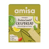 Crispbread Proteic cu Linte si Mazare Bio Fara Gluten Amisa 100g