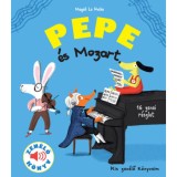 Pepe &eacute;s Mozart - Zen&eacute;lő k&ouml;nyv - Lehuche