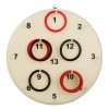 Joc Darts cu Inele, Model cu Lumină, Plastic, Ecru, 30cm, Oem