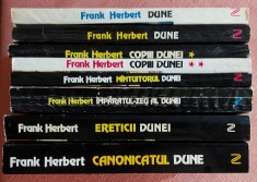 Seria Dune 6 titluri, 8 volume. Editura Nemira, 1993, 1994,1995, 1996 - Frank Herbert