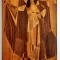 Armonie - Tablou vintage stil cubist, placaj mesteacan, 3 straturi si intarsii