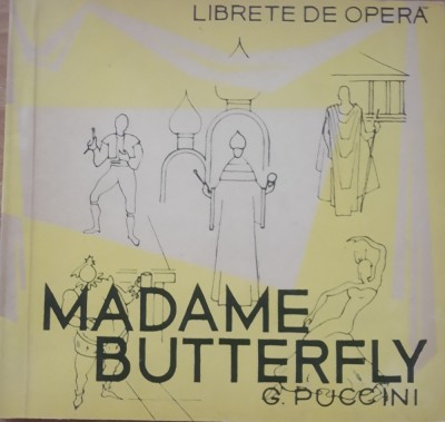 MADAME BUTTERFLY GIACOMO PUCCINI LIBRETE DE OPERA foto