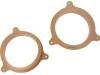 Set 2 distantiere pentru difuzoare auto, 165mm, MDF, Renault -