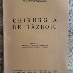 CHIRURGIA DE RAZBOIU de I. GILORTEANU 1940