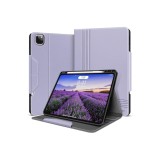 Carcasă HOLIMET pentru iPad Pro 12.9 2022 a 6-a generație cu suport pentru stilou, carcasă din piele PU și spate din TPU pentru 2021/2020/2018, carcas