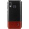 Husa Piele Imak Ruiyi Concise Slim pentru Samsung Galaxy A20 A205 / Samsung Galaxy A30 A305, Neagra - Rosie