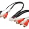 Set mufe auxiliare 14 pini Kenwood DNX8120 KENWOOD.01