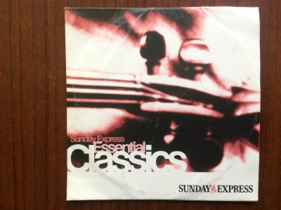 essential classics sunday express 2002 UK cd disc selectii muzica clasica VG++ foto