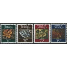 Liechtenstein 1981 - Licheni, serie stampilata