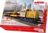 Cumpara ieftin Set de start Trenuleț electric șantier, M&auml;rklin 29188 Start Up, scară H0, locomotivă, vagon, șine și unitate de control incluse