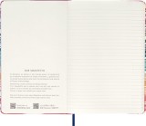 Carnet cu planner - Moleskine Limited Edition, Large, Hardcover, Ruled - Missoni Space Dyed | Moleskine