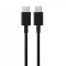 Cablu Date si Incarcare DA705NB, USB-C, 3A, 1m, Negru