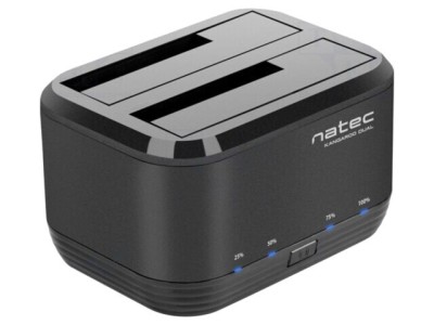 Stație de andocare USB 3.0 pentru HDD și SSD NATEC neagră foto