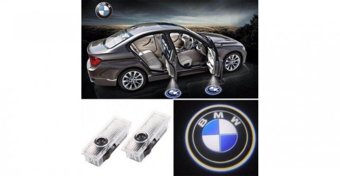 Set lumini usa LOGO BMW LED pentru portiere, Logourile led sunt dedicate BMW E90 E91 E92 E93 E60 E61 E85 E86 E89