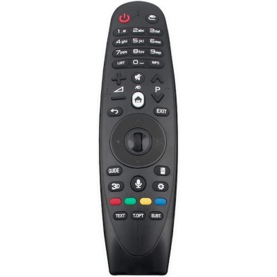 Telecomanda Magic pentru Smart TV LG AN-MR600, x-remote, functie vocala, mouse, pointer, Negru foto