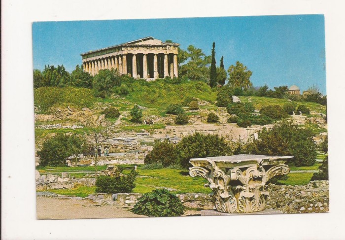 FA2 - Carte Postala - GRECIA - Atena, Templul lui Hephaistos, necirculata