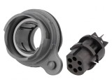 Conector Circular Soclu Mamă 6 PIN Buccaneer 7000 Nichelat