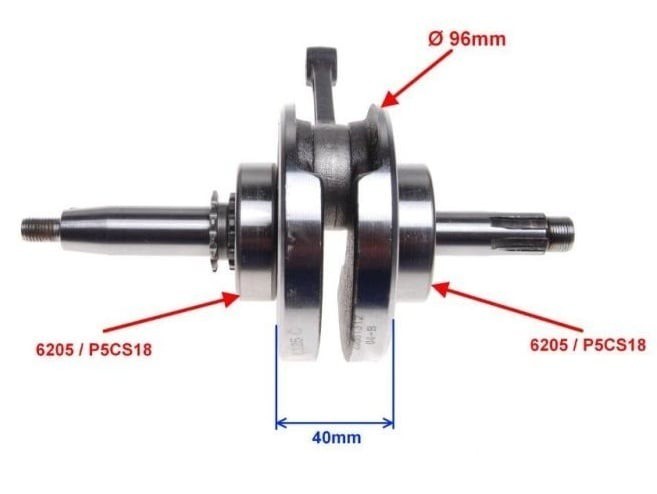 Ambielaj Cross 4T 125cc
